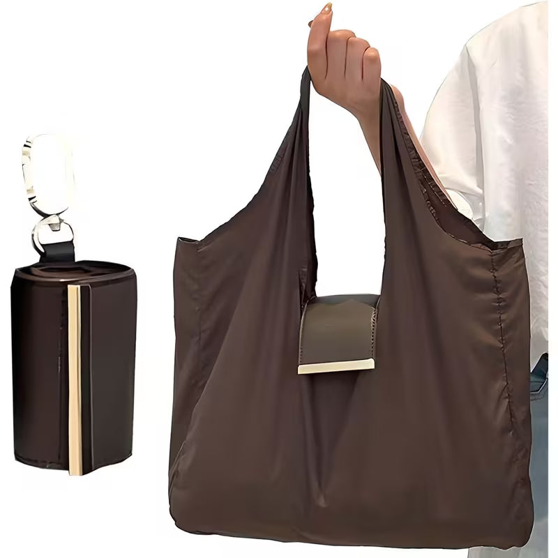 Faltbare Tasche im Schlüsselanhänger | Ultraleichter Shopper